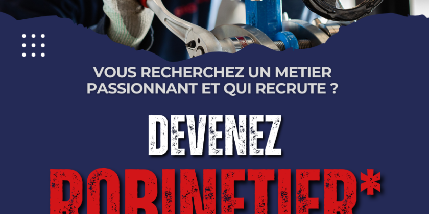 [📢 PROCHAINE FORMATION – PARCOURS MÉTIER ROBINETIER(E)]