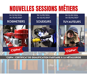 Nouvelles sessions Métiers de l&rsquo;Industrie